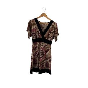 Charlotte Russe Mini Retro Dress M